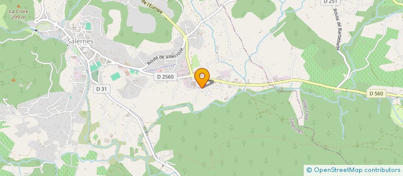 localisation de l'entreprise MADAME CHARLOTTE SARHAN  SALERNES