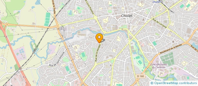 localisation de l'entreprise MADAME CHARLOTTE SARRAZIN à CHOLET