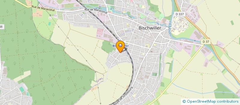 localisation de l'entreprise MADAME CHARLOTTE SATTLER  BISCHWILLER