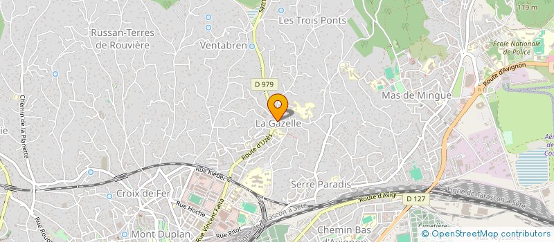 localisation de l'entreprise MADAME CHARLOTTE SAURET  NIMES