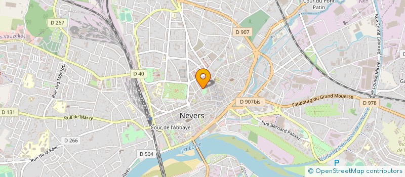 localisation de l'entreprise MADAME CHARLOTTE SAVIGNAT à NEVERS