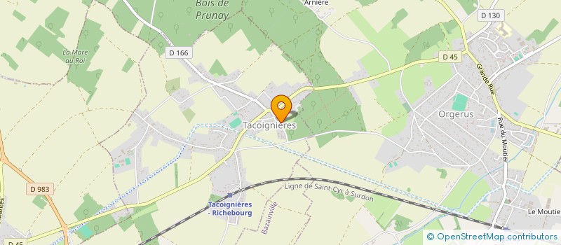 localisation de l'entreprise MADAME CHARLOTTE SCAGLIOLA  PRUNAY-LE-TEMPLE