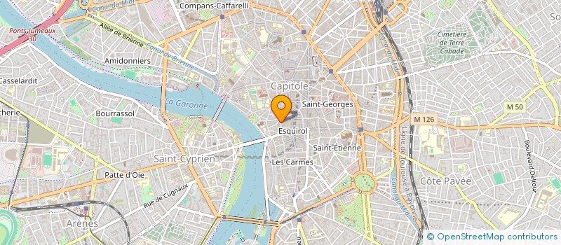 localisation de l'entreprise MADAME CHARLOTTE SCHAUB  TOULOUSE