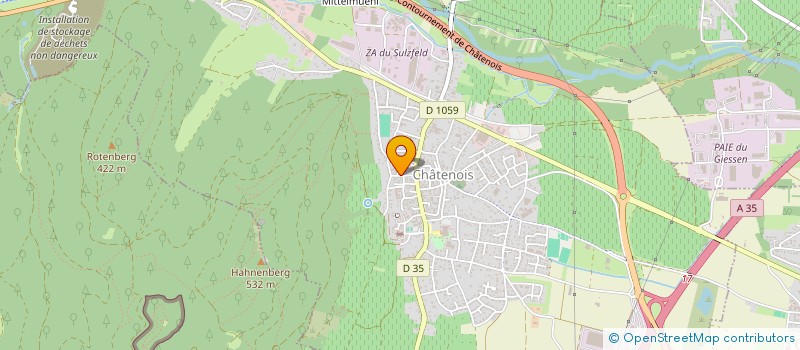 localisation de l'entreprise MADAME CHARLOTTE SCHMITTER à CHATENOIS