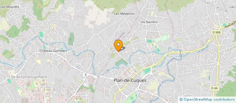 localisation de l'entreprise MADAME CHARLOTTE SCHULTE  PLAN-DE-CUQUES