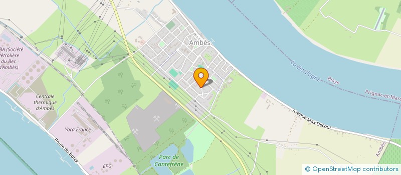 localisation de l'entreprise MADAME CHARLOTTE SCHWEITZER  AMBES