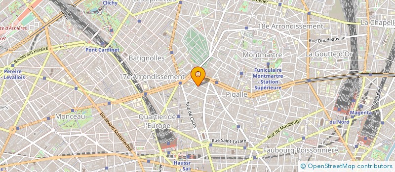 localisation de l'entreprise MADAME CHARLOTTE SCIANDRA  PARIS