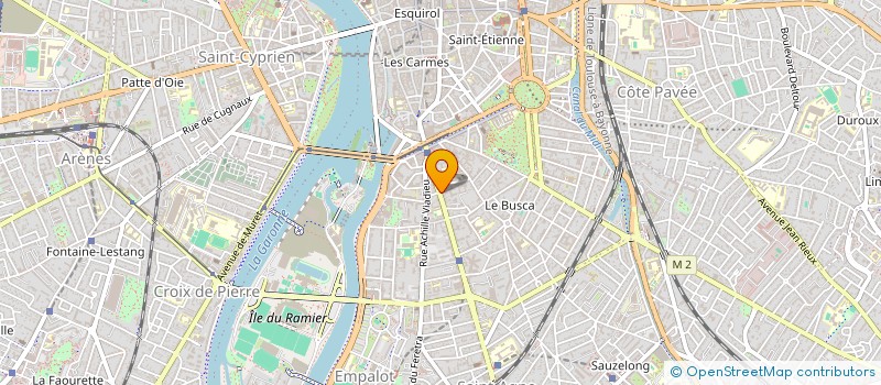 localisation de l'entreprise MADAME CHARLOTTE SCOTTO D'APOLLONIA  TOULOUSE