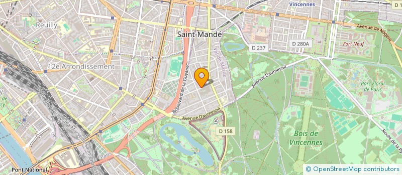 localisation de l'entreprise MADAME CHARLOTTE SEGAL à SAINT-MANDE