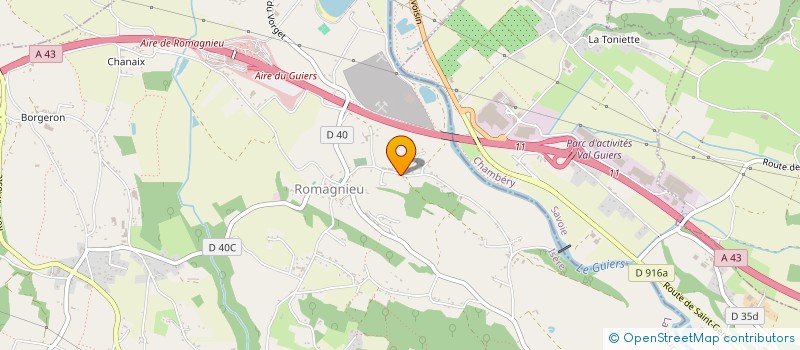 localisation de l'entreprise MADAME CHARLOTTE SERANO  ROMAGNIEU