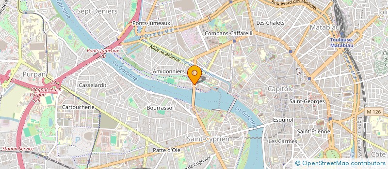 localisation de l'entreprise MADAME CHARLOTTE SEVESTRE à TOULOUSE