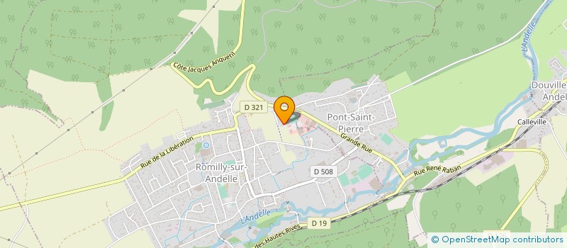 localisation de l'entreprise MADAME CHARLOTTE SIEFRIDT  ROMILLY-SUR-ANDELLE