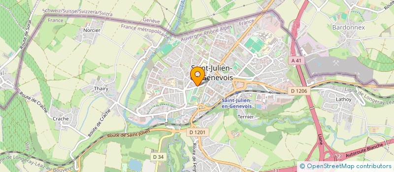 localisation de l'entreprise MADAME CHARLOTTE SIKORA à SAINT-JULIEN-EN-GENEVOIS