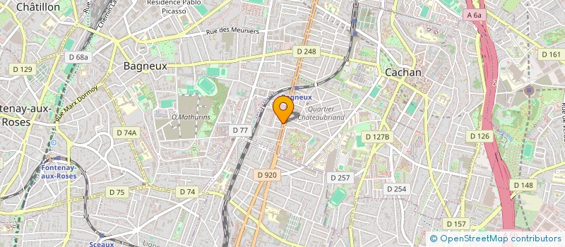 localisation de l'entreprise MADAME CHARLOTTE SIMUNEK à BAGNEUX