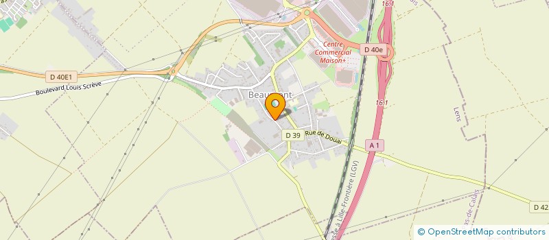 localisation de l'entreprise MADAME CHARLOTTE SIX à HENIN-BEAUMONT