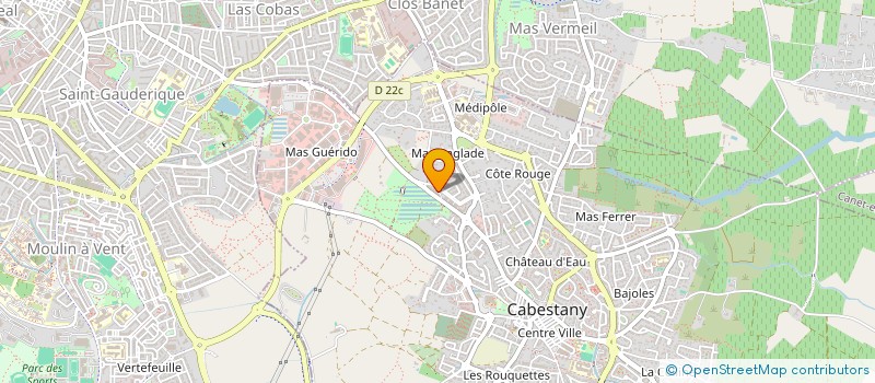 localisation de l'entreprise MADAME CHARLOTTE SOLER  CABESTANY