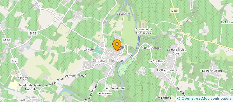 localisation de l'entreprise MADAME CHARLOTTE SORIN à CHATEAU-THEBAUD