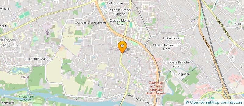 localisation de l'entreprise MADAME CHARLOTTE SOUQUET-BASIEGE  OLIVET