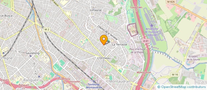 localisation de l'entreprise MADAME CHARLOTTE STRICANE  TOULOUSE