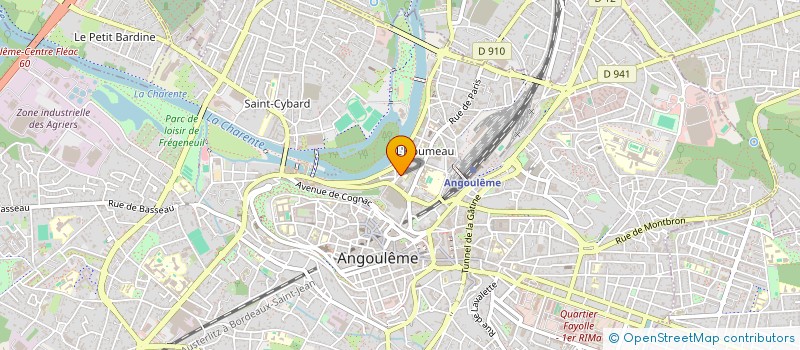 localisation de l'entreprise MADAME CHARLOTTE SYLLA-MARQUAILLE à ANGOULEME