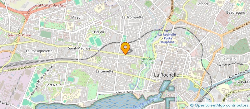 localisation de l'entreprise MADAME CHARLOTTE SZUPLEWSKI  LA ROCHELLE