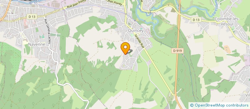 localisation de l'entreprise MADAME CHARLOTTE TABALLET  QUINCEY