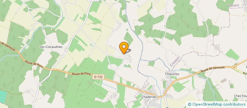 localisation de l'entreprise MADAME CHARLOTTE TAPON  SAINT-ANDRE-DE-LIDON