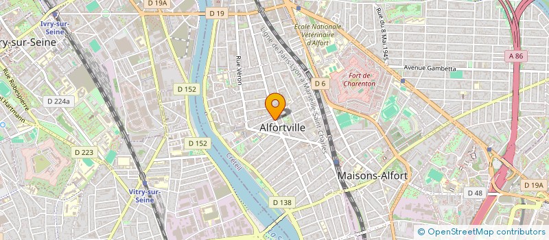 localisation de l'entreprise MADAME CHARLOTTE TASSIN à ALFORTVILLE