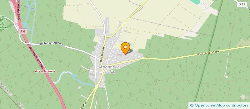 localisation de l'entreprise MADAME CHARLOTTE TAYLOR  ARBONNE-LA-FORET