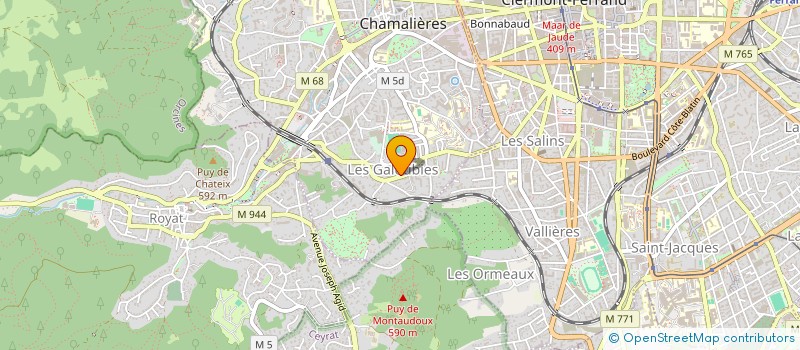 localisation de l'entreprise MADAME CHARLOTTE TEISSIER à CHAMALIERES