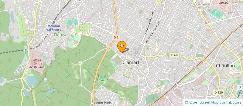 localisation de l'entreprise MADAME CHARLOTTE THAUVIN à CLAMART