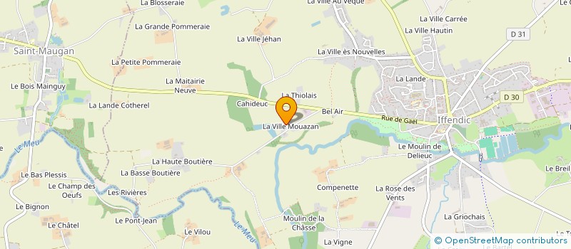 localisation de l'entreprise MADAME CHARLOTTE THELLIEZ  IFFENDIC