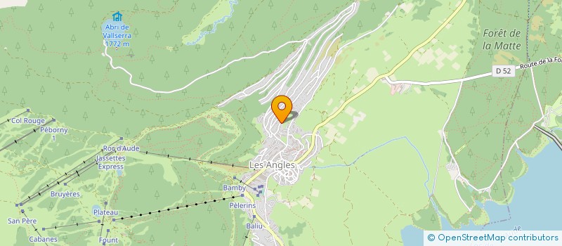 localisation de l'entreprise MADAME CHARLOTTE THIBAUT  LES ANGLES