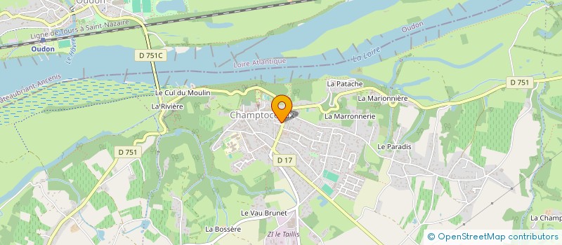 localisation de l'entreprise MADAME CHARLOTTE THIBOULT  OREE-D'ANJOU