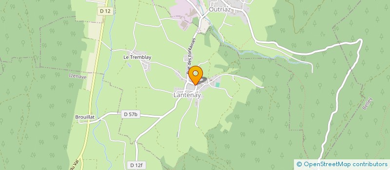 localisation de l'entreprise MADAME CHARLOTTE THOMPSON à LANTENAY