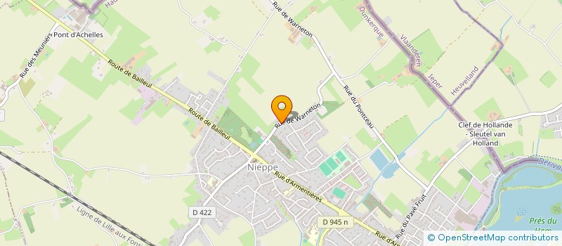 localisation de l'entreprise MADAME CHARLOTTE TIERNY  NIEPPE