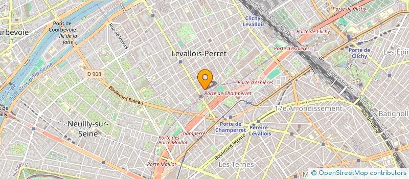 localisation de l'entreprise MADAME CHARLOTTE TITEUX à LEVALLOIS-PERRET