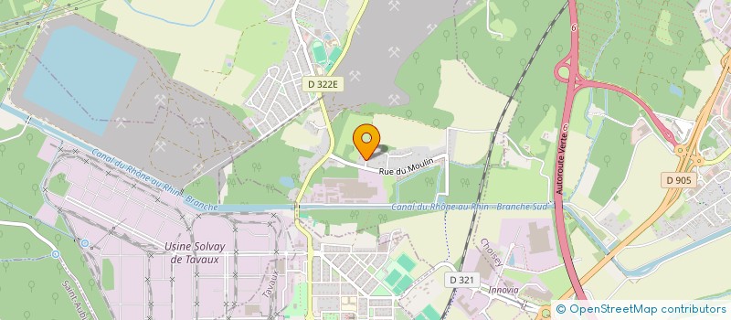 localisation de l'entreprise MADAME CHARLOTTE TRASSAERT  DAMPARIS