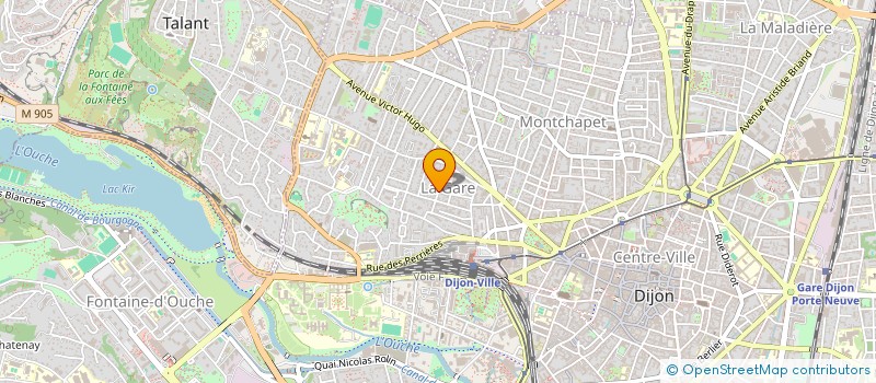 localisation de l'entreprise MADAME CHARLOTTE TROISFONTAINE  DIJON