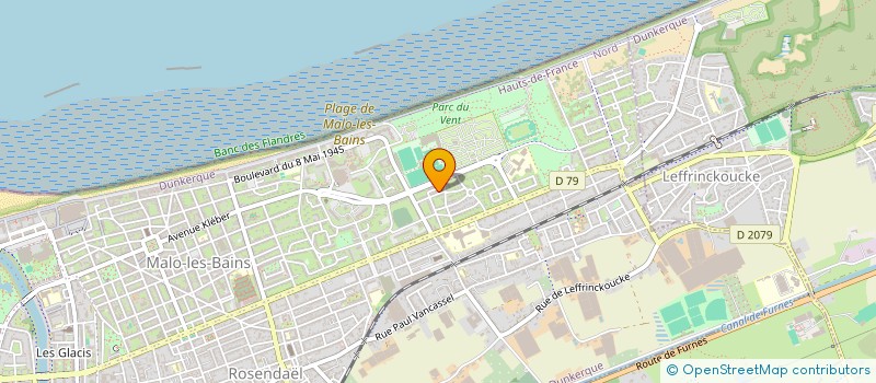 localisation de l'entreprise MADAME CHARLOTTE TROTTIN à DUNKERQUE