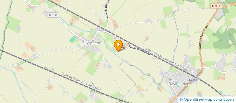 localisation de l'entreprise MADAME CHARLOTTE TUEUX à ZUYTPEENE
