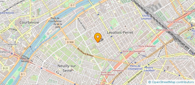 localisation de l'entreprise MADAME CHARLOTTE VAKSMANN à LEVALLOIS-PERRET