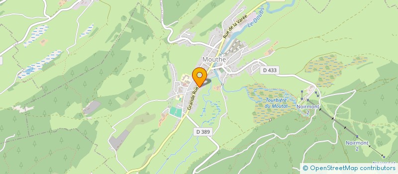 localisation de l'entreprise MADAME CHARLOTTE VALLET  MOUTHE