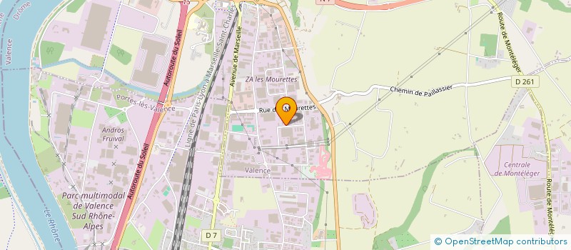 localisation de l'entreprise MADAME CHARLOTTE VAN DEN BERG  VALENCE