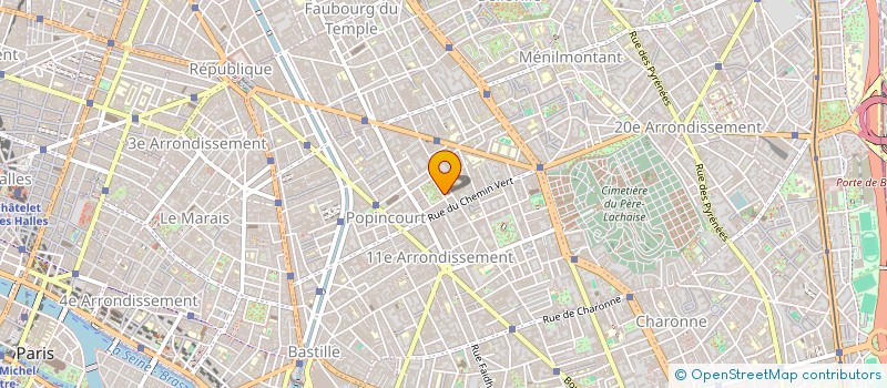 localisation de l'entreprise MADAME CHARLOTTE VAN KEMMEL  PARIS