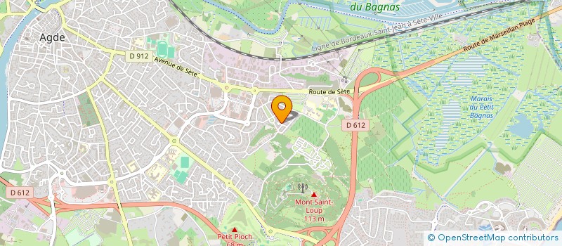localisation de l'entreprise MADAME CHARLOTTE VANBUTSELE à AGDE