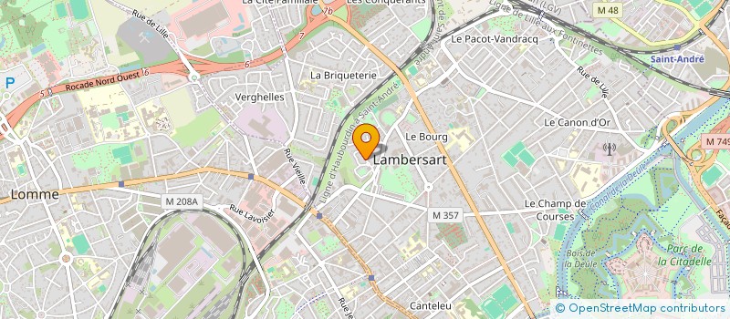 localisation de l'entreprise MADAME CHARLOTTE VERPRAET à LAMBERSART