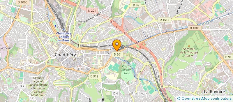 localisation de l'entreprise MADAME CHARLOTTE VESELY à CHAMBERY