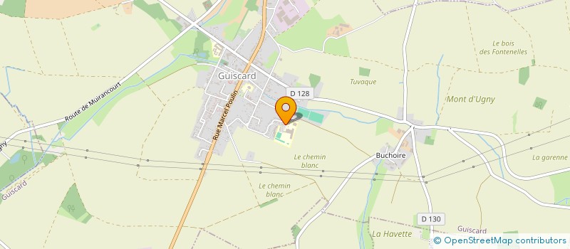 localisation de l'entreprise MADAME CHARLOTTE VEZILIER  GUISCARD