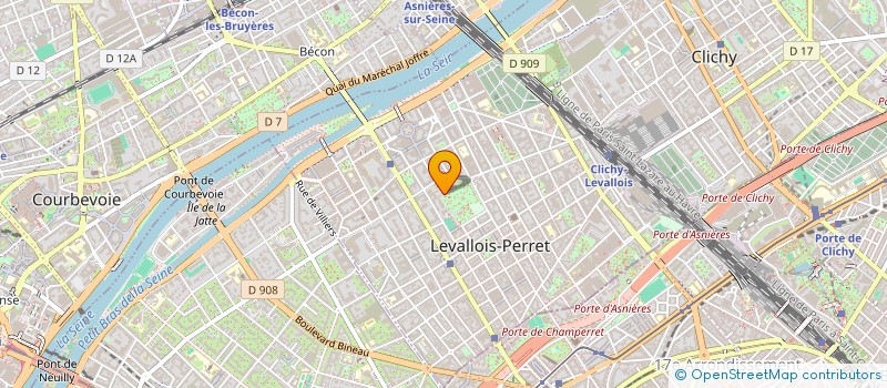 localisation de l'entreprise MADAME CHARLOTTE VIDIL à LEVALLOIS-PERRET